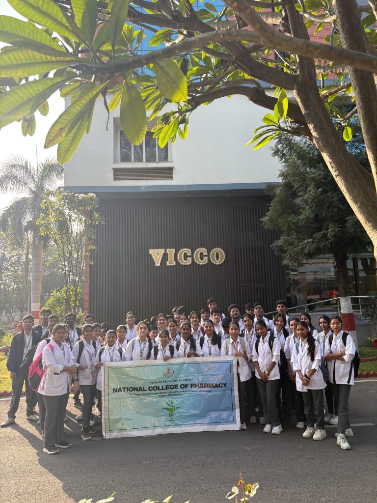 industry visit at vicco by national college of pharmacy (2)